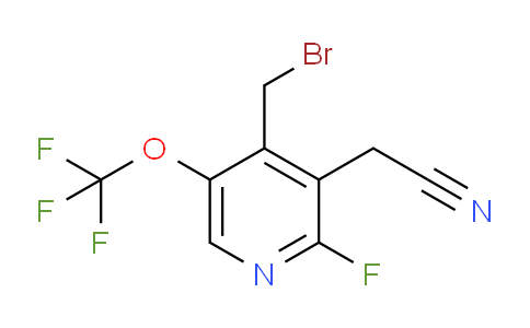 AM162361 | 1804338-09-7 | 4-(Bromomethyl)-2-fluoro-5-(trifluoromethoxy)pyridine-3-acetonitrile