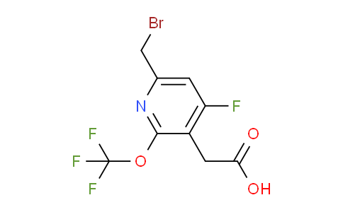 AM162363 | 1804747-29-2 | 6-(Bromomethyl)-4-fluoro-2-(trifluoromethoxy)pyridine-3-acetic acid