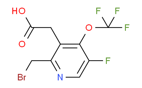 AM162364 | 1806014-99-2 | 2-(Bromomethyl)-5-fluoro-4-(trifluoromethoxy)pyridine-3-acetic acid