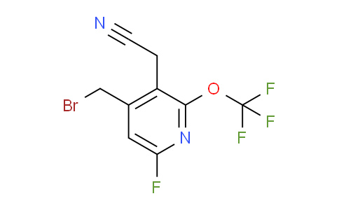 AM162367 | 1804320-06-6 | 4-(Bromomethyl)-6-fluoro-2-(trifluoromethoxy)pyridine-3-acetonitrile