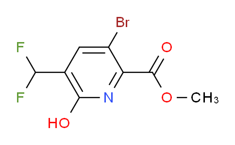AM16237 | 1805172-12-6 | Methyl 3-bromo-5-(difluoromethyl)-6-hydroxypyridine-2-carboxylate