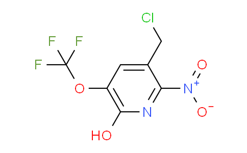 3-(Chloromethyl)-6-hydroxy-2-nitro-5-(trifluoromethoxy)pyridine