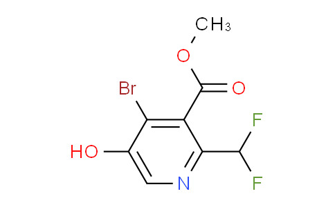 AM16239 | 1804844-73-2 | Methyl 4-bromo-2-(difluoromethyl)-5-hydroxypyridine-3-carboxylate