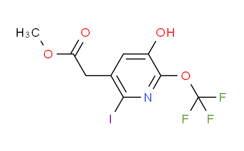 AM162390 | 1806183-45-8 | Methyl 3-hydroxy-6-iodo-2-(trifluoromethoxy)pyridine-5-acetate