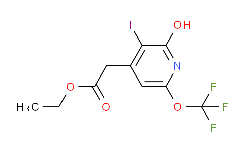 AM162394 | 1806183-51-6 | Ethyl 2-hydroxy-3-iodo-6-(trifluoromethoxy)pyridine-4-acetate