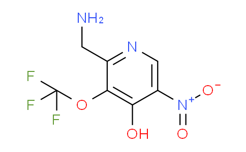 2-(Aminomethyl)-4-hydroxy-5-nitro-3-(trifluoromethoxy)pyridine
