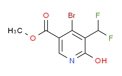 AM16241 | 1807001-75-7 | Methyl 4-bromo-3-(difluoromethyl)-2-hydroxypyridine-5-carboxylate