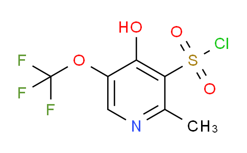 AM162410 | 1804436-65-4 | 4-Hydroxy-2-methyl-5-(trifluoromethoxy)pyridine-3-sulfonyl chloride