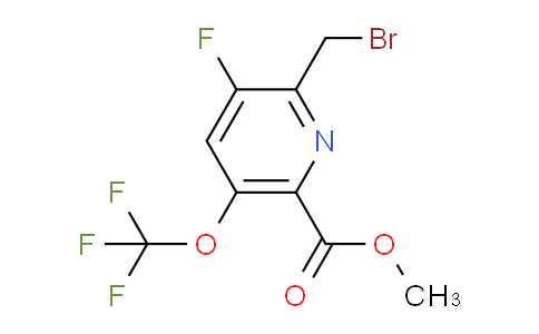AM162415 | 1806014-55-0 | Methyl 2-(bromomethyl)-3-fluoro-5-(trifluoromethoxy)pyridine-6-carboxylate