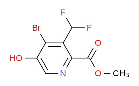 AM16242 | 1804844-79-8 | Methyl 4-bromo-3-(difluoromethyl)-5-hydroxypyridine-2-carboxylate