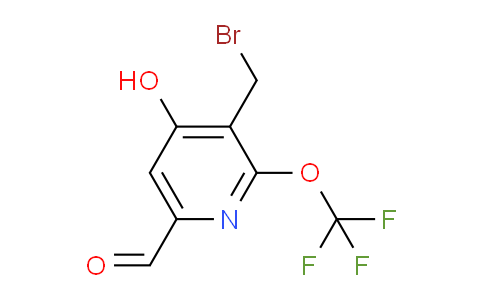 AM162421 | 1804775-67-4 | 3-(Bromomethyl)-4-hydroxy-2-(trifluoromethoxy)pyridine-6-carboxaldehyde