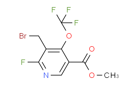 AM162427 | 1804480-64-5 | Methyl 3-(bromomethyl)-2-fluoro-4-(trifluoromethoxy)pyridine-5-carboxylate