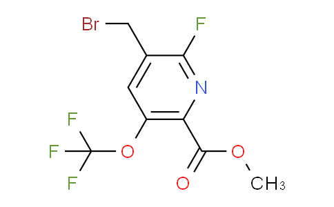 AM162430 | 1806014-62-9 | Methyl 3-(bromomethyl)-2-fluoro-5-(trifluoromethoxy)pyridine-6-carboxylate