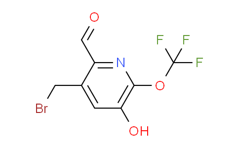 AM162434 | 1804827-47-1 | 3-(Bromomethyl)-5-hydroxy-6-(trifluoromethoxy)pyridine-2-carboxaldehyde