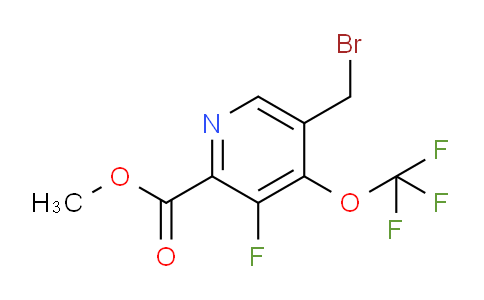 AM162439 | 1804329-80-3 | Methyl 5-(bromomethyl)-3-fluoro-4-(trifluoromethoxy)pyridine-2-carboxylate