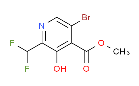 AM16244 | 1805372-21-7 | Methyl 5-bromo-2-(difluoromethyl)-3-hydroxypyridine-4-carboxylate