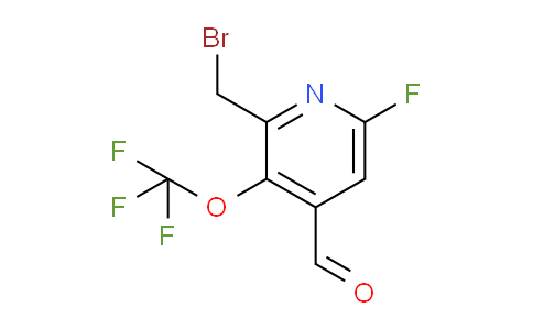 AM162445 | 1803703-20-9 | 2-(Bromomethyl)-6-fluoro-3-(trifluoromethoxy)pyridine-4-carboxaldehyde