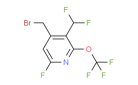 AM162447 | 1804305-24-5 | 4-(Bromomethyl)-3-(difluoromethyl)-6-fluoro-2-(trifluoromethoxy)pyridine