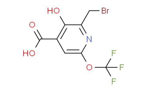 AM162455 | 1806744-85-3 | 2-(Bromomethyl)-3-hydroxy-6-(trifluoromethoxy)pyridine-4-carboxylic acid