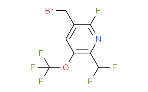 AM162456 | 1804305-63-2 | 3-(Bromomethyl)-6-(difluoromethyl)-2-fluoro-5-(trifluoromethoxy)pyridine