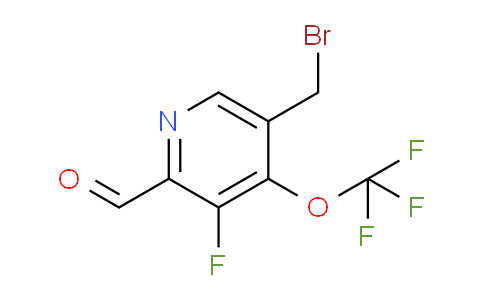 AM162459 | 1804306-47-5 | 5-(Bromomethyl)-3-fluoro-4-(trifluoromethoxy)pyridine-2-carboxaldehyde