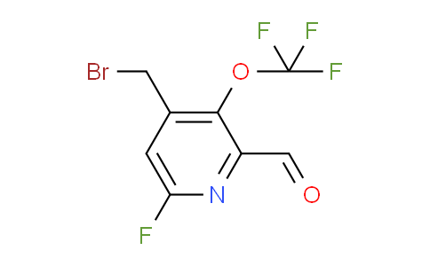 AM162462 | 1804316-62-8 | 4-(Bromomethyl)-6-fluoro-3-(trifluoromethoxy)pyridine-2-carboxaldehyde