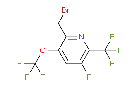 AM162465 | 1803941-45-8 | 2-(Bromomethyl)-5-fluoro-3-(trifluoromethoxy)-6-(trifluoromethyl)pyridine