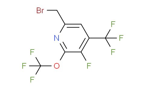 AM162468 | 1804642-79-2 | 6-(Bromomethyl)-3-fluoro-2-(trifluoromethoxy)-4-(trifluoromethyl)pyridine