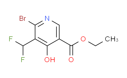 AM16247 | 1805372-25-1 | Ethyl 2-bromo-3-(difluoromethyl)-4-hydroxypyridine-5-carboxylate