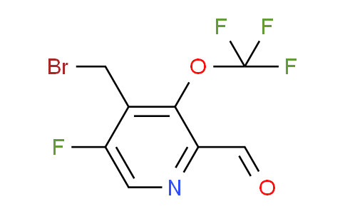 AM162470 | 1806736-10-6 | 4-(Bromomethyl)-5-fluoro-3-(trifluoromethoxy)pyridine-2-carboxaldehyde