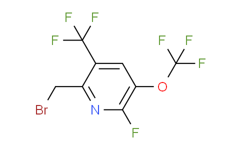 AM162471 | 1806257-52-2 | 2-(Bromomethyl)-6-fluoro-5-(trifluoromethoxy)-3-(trifluoromethyl)pyridine