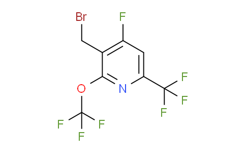 AM162475 | 1804479-32-0 | 3-(Bromomethyl)-4-fluoro-2-(trifluoromethoxy)-6-(trifluoromethyl)pyridine