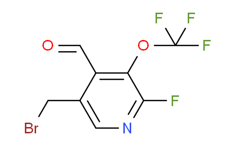 AM162476 | 1804746-15-3 | 5-(Bromomethyl)-2-fluoro-3-(trifluoromethoxy)pyridine-4-carboxaldehyde