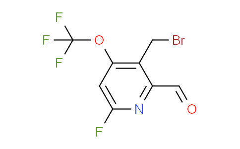 AM162477 | 1804480-12-3 | 3-(Bromomethyl)-6-fluoro-4-(trifluoromethoxy)pyridine-2-carboxaldehyde