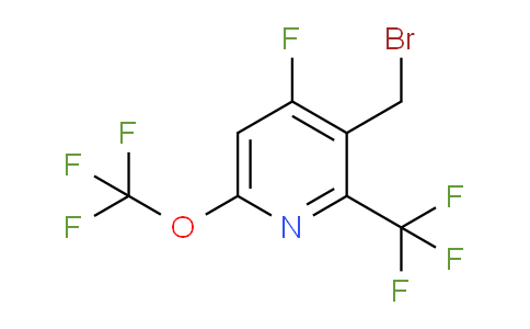 AM162478 | 1804744-71-5 | 3-(Bromomethyl)-4-fluoro-6-(trifluoromethoxy)-2-(trifluoromethyl)pyridine