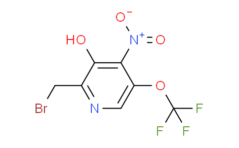 2-(Bromomethyl)-3-hydroxy-4-nitro-5-(trifluoromethoxy)pyridine