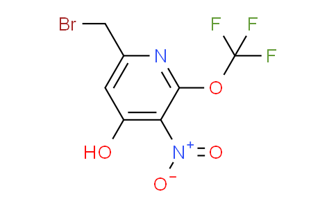 6-(Bromomethyl)-4-hydroxy-3-nitro-2-(trifluoromethoxy)pyridine