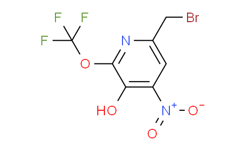 6-(Bromomethyl)-3-hydroxy-4-nitro-2-(trifluoromethoxy)pyridine