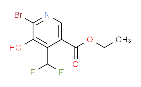 AM16249 | 1805372-32-0 | Ethyl 2-bromo-4-(difluoromethyl)-3-hydroxypyridine-5-carboxylate