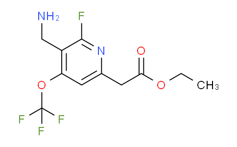 AM162496 | 1804744-02-2 | Ethyl 3-(aminomethyl)-2-fluoro-4-(trifluoromethoxy)pyridine-6-acetate