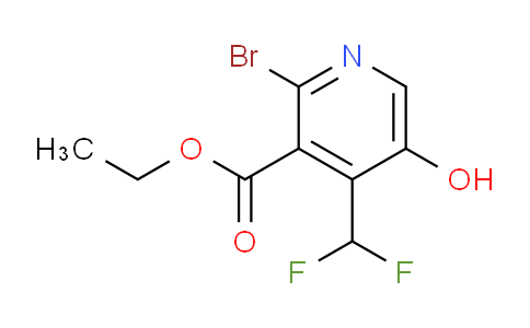 AM16250 | 1805412-54-7 | Ethyl 2-bromo-4-(difluoromethyl)-5-hydroxypyridine-3-carboxylate
