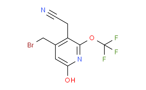 AM162502 | 1806265-63-3 | 4-(Bromomethyl)-6-hydroxy-2-(trifluoromethoxy)pyridine-3-acetonitrile