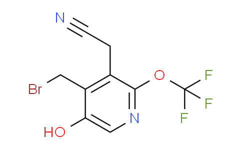 AM162503 | 1803962-51-7 | 4-(Bromomethyl)-5-hydroxy-2-(trifluoromethoxy)pyridine-3-acetonitrile