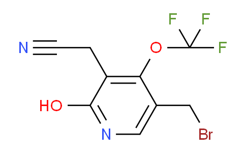 AM162508 | 1806265-66-6 | 5-(Bromomethyl)-2-hydroxy-4-(trifluoromethoxy)pyridine-3-acetonitrile