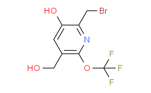 AM162517 | 1806136-53-7 | 2-(Bromomethyl)-3-hydroxy-6-(trifluoromethoxy)pyridine-5-methanol