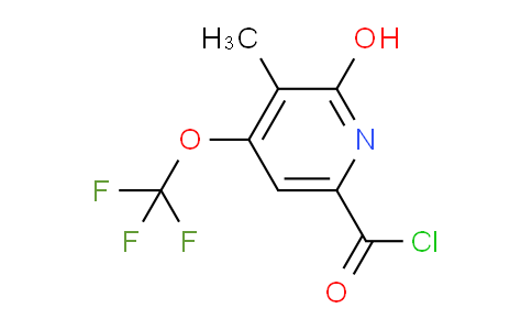 AM162523 | 1805999-38-5 | 2-Hydroxy-3-methyl-4-(trifluoromethoxy)pyridine-6-carbonyl chloride
