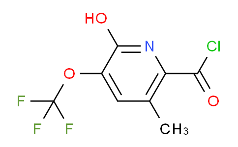AM162538 | 1804816-17-8 | 2-Hydroxy-5-methyl-3-(trifluoromethoxy)pyridine-6-carbonyl chloride