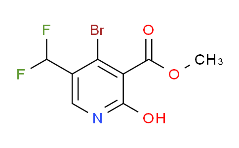 AM16255 | 1806857-94-2 | Methyl 4-bromo-5-(difluoromethyl)-2-hydroxypyridine-3-carboxylate