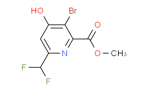 AM16257 | 1805348-82-6 | Methyl 3-bromo-6-(difluoromethyl)-4-hydroxypyridine-2-carboxylate