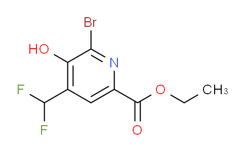 AM16261 | 1807002-21-6 | Ethyl 2-bromo-4-(difluoromethyl)-3-hydroxypyridine-6-carboxylate